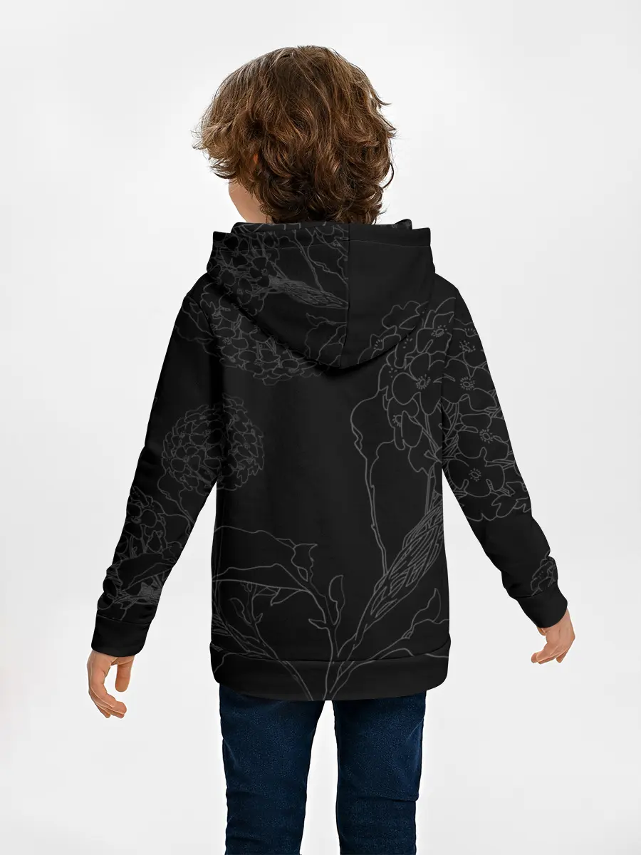 Детское худи / Обещанный Неверленд Цветы Вида