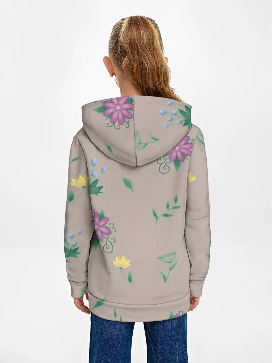 Детское худи / Цветочная эстетика