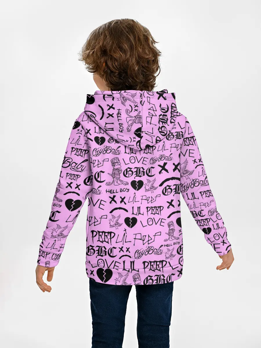 Детское худи / LIL PEEP LOGOBOMBING