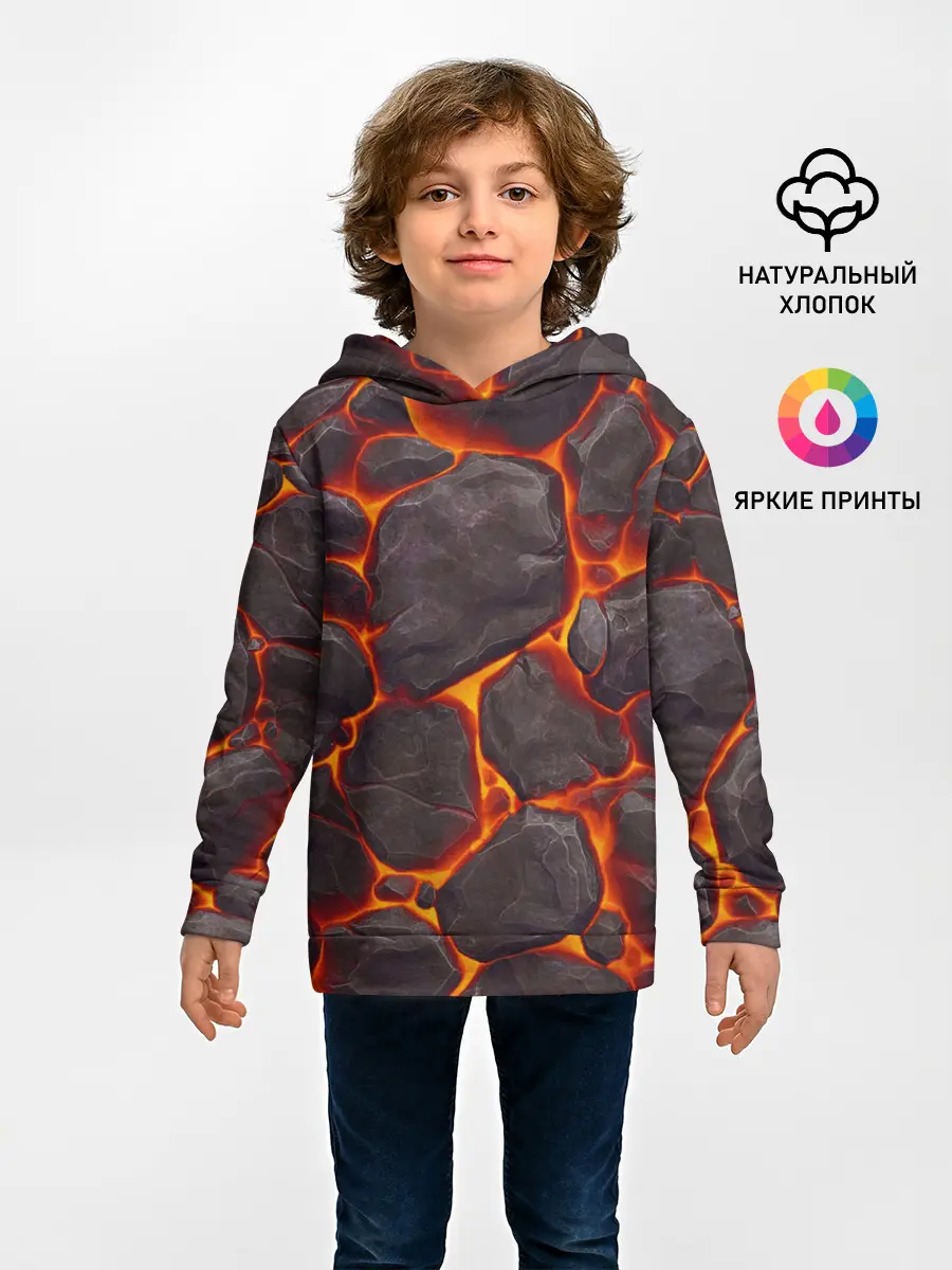Детское худи / Лава