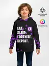 Детское худи / Eat Sleep Fortnite Repeat