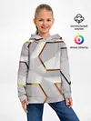 Детское худи / 3D абстракция Iron