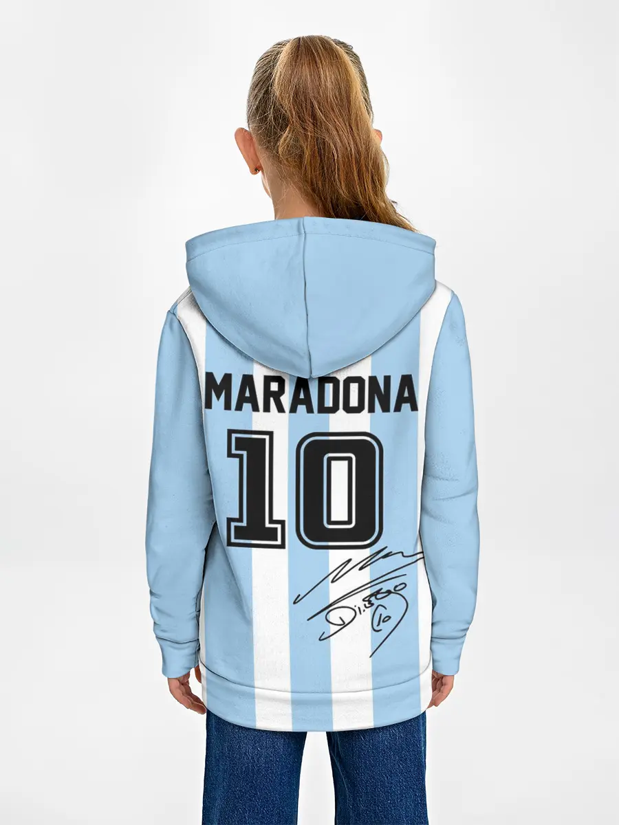 Детское худи / Форма Марадоны с автографом