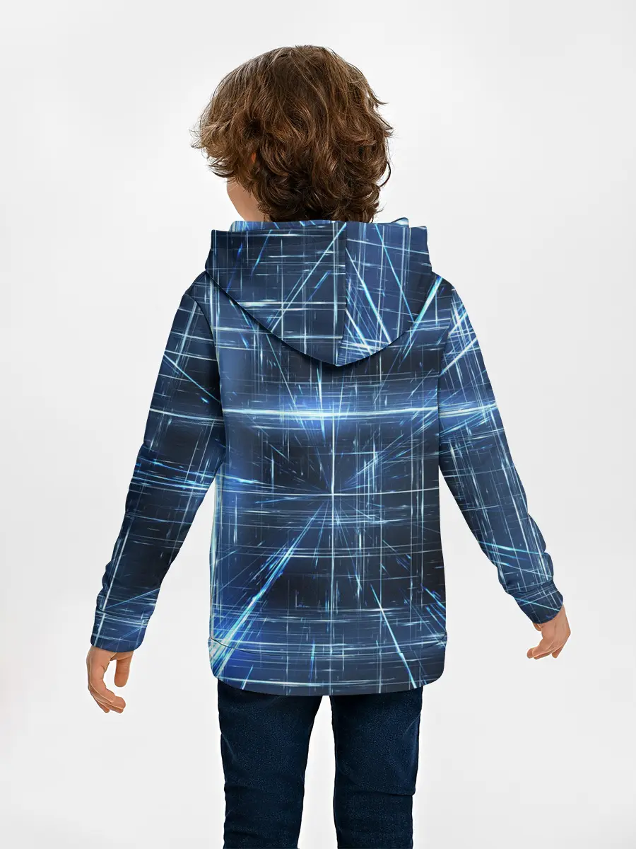 Детское худи / Линии неона