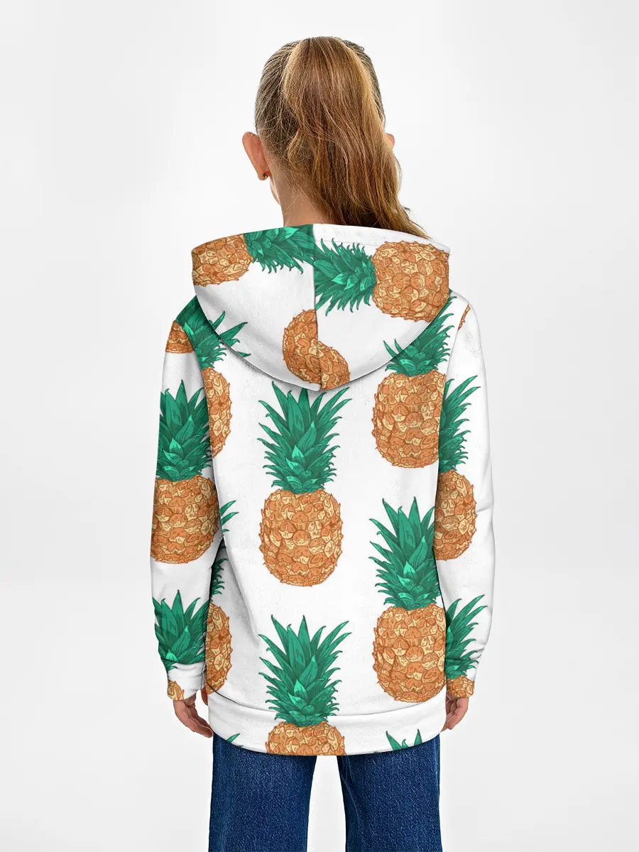 Детское худи / Ананасовый арт