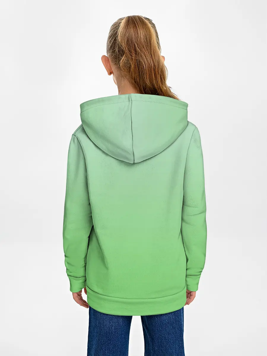 Детское худи / Peacefull green