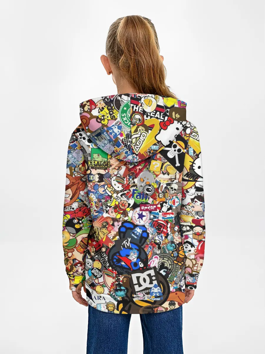 Детское худи / Стикеры