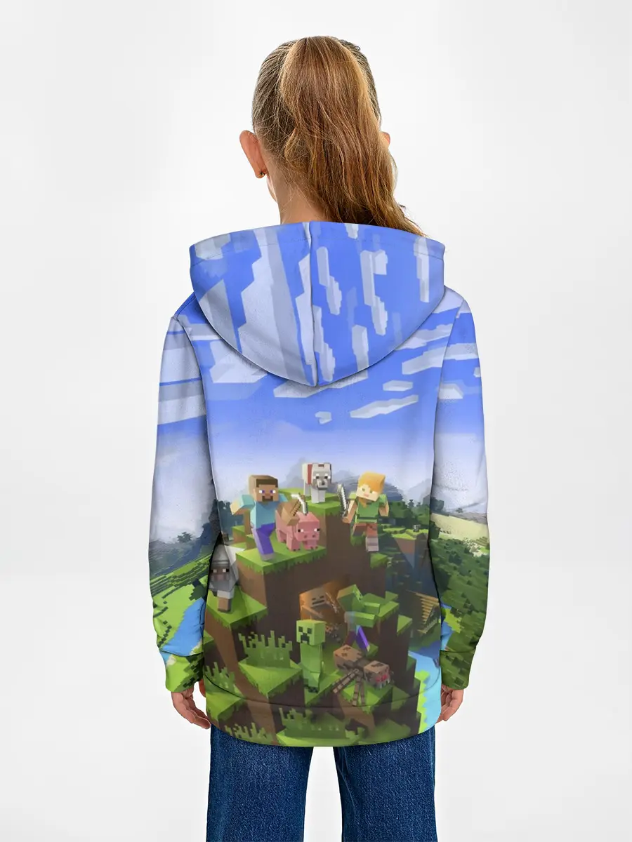 Детское худи / Матвей - Minecraft