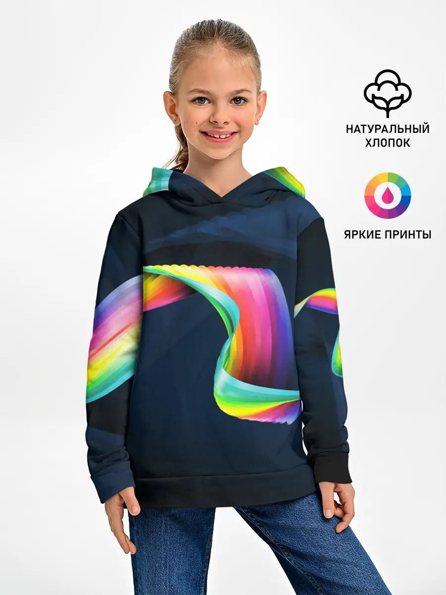 Детское худи / OPTICAL ABSTRACT