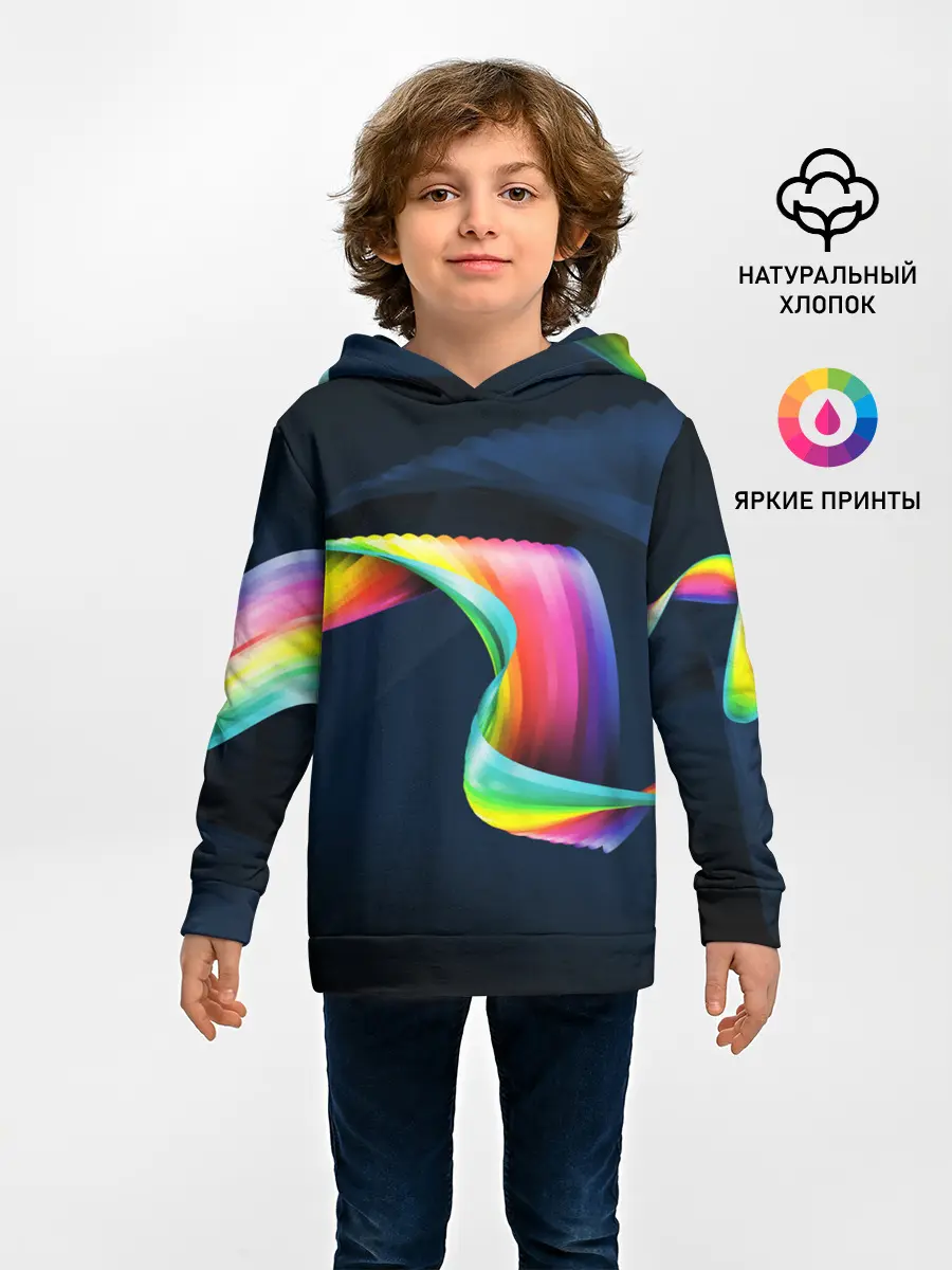 Детское худи / OPTICAL ABSTRACT