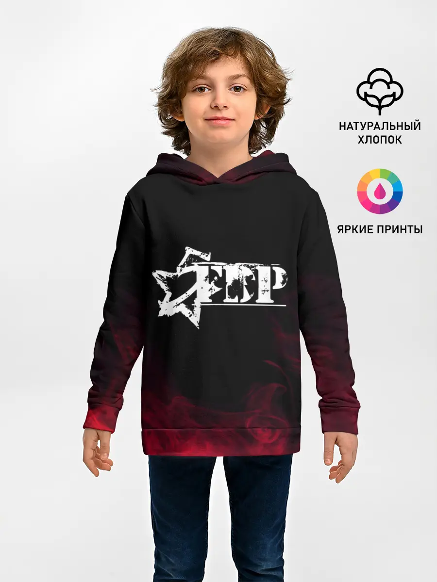 Детское худи / 5FDP | RED SMOKE