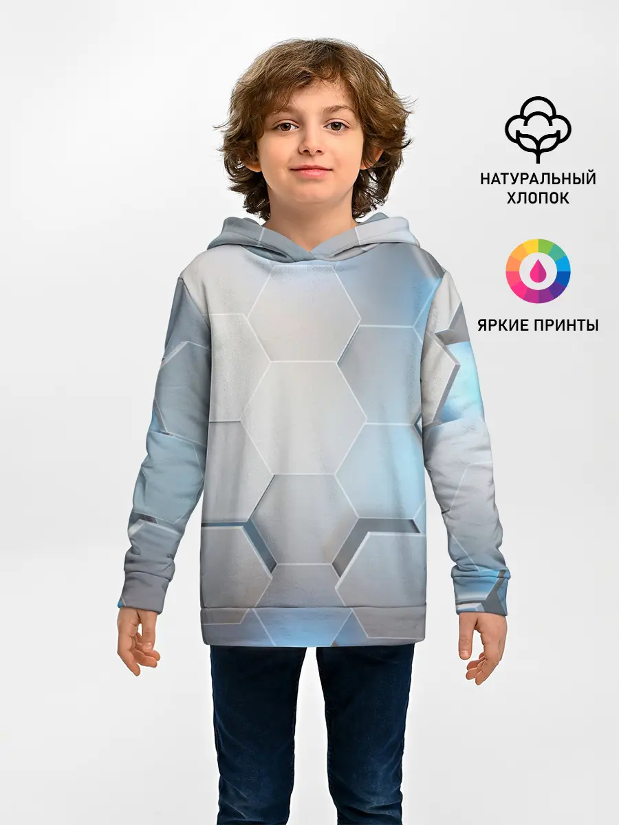 Детское худи / 3D соты