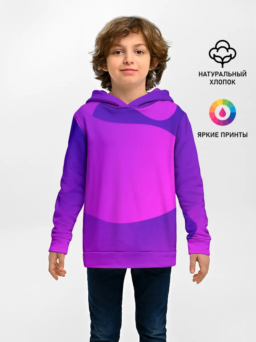 Детское худи / НЕОНОВАЯ ГЕОМЕТРИЯ