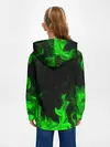 Детское худи / ЗЕЛЁНЫЙ ОГОНЬ | GREEN FIRE