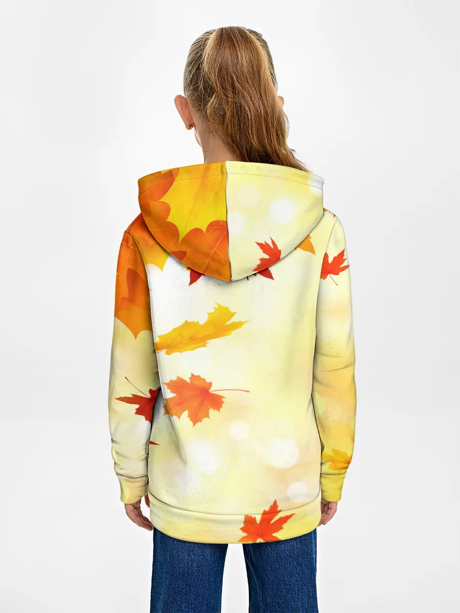 Детское худи / ПАДАЮЩИЙ КЛЕН | ОСЕННЯЯ