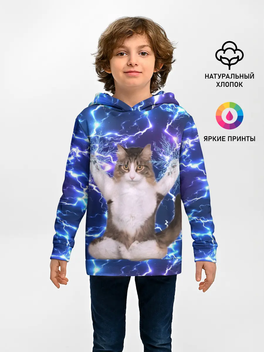 Детское худи / Грозовой Котик