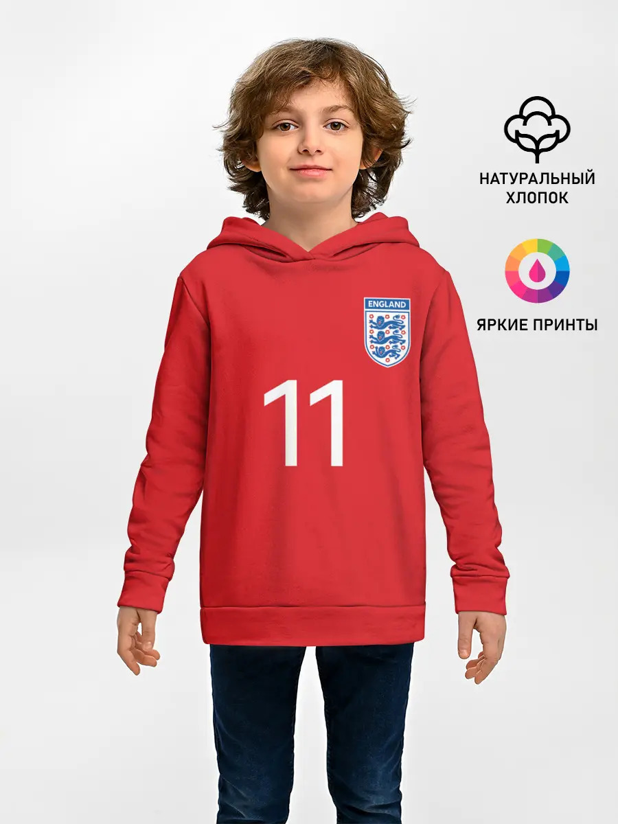 Детское худи / №11 Сборной Англии