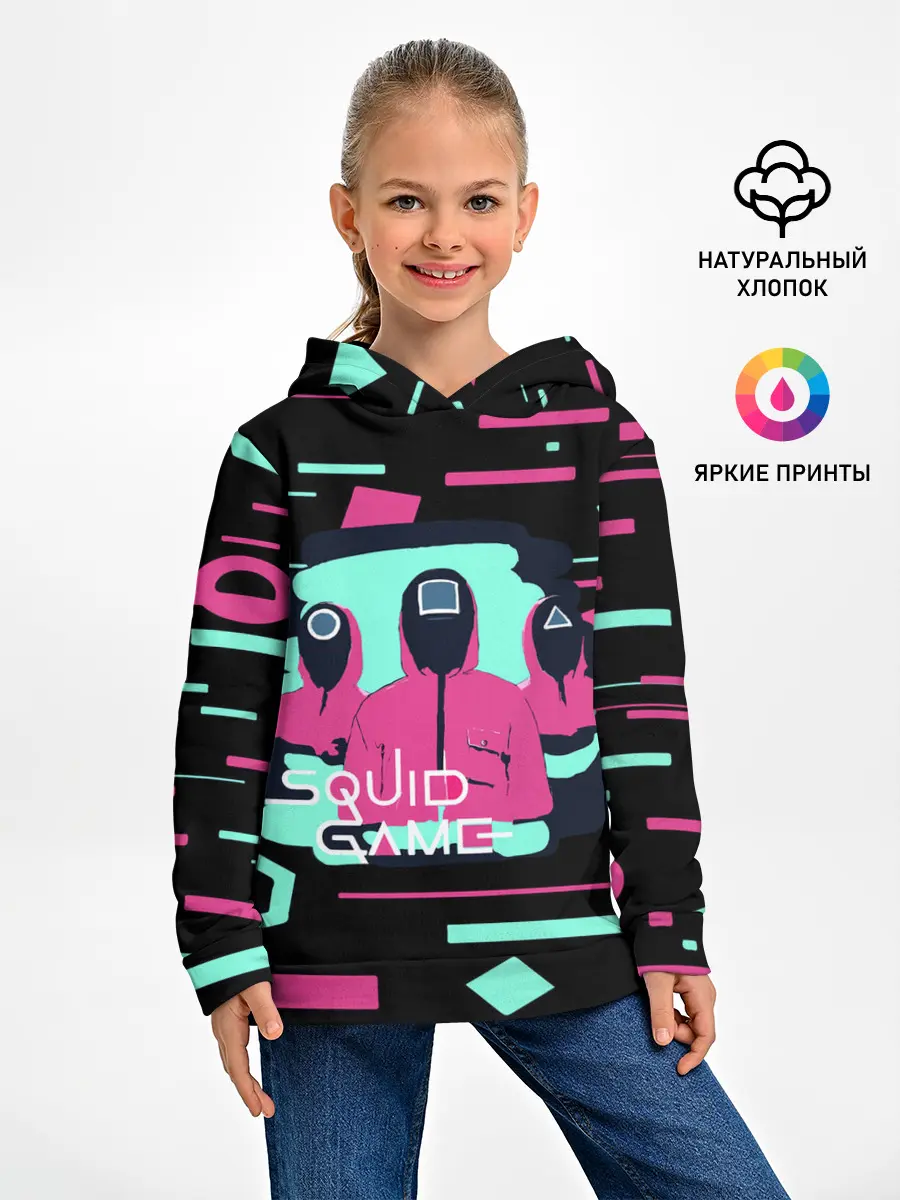 Детское худи / Игра в кальмара |