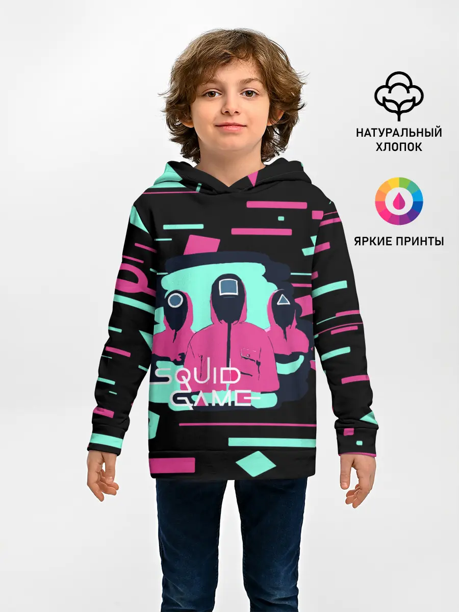 Детское худи / Игра в кальмара |