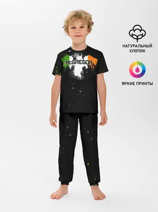 Детская пижама с брюками / Ирландский орел Конор МакГрегор