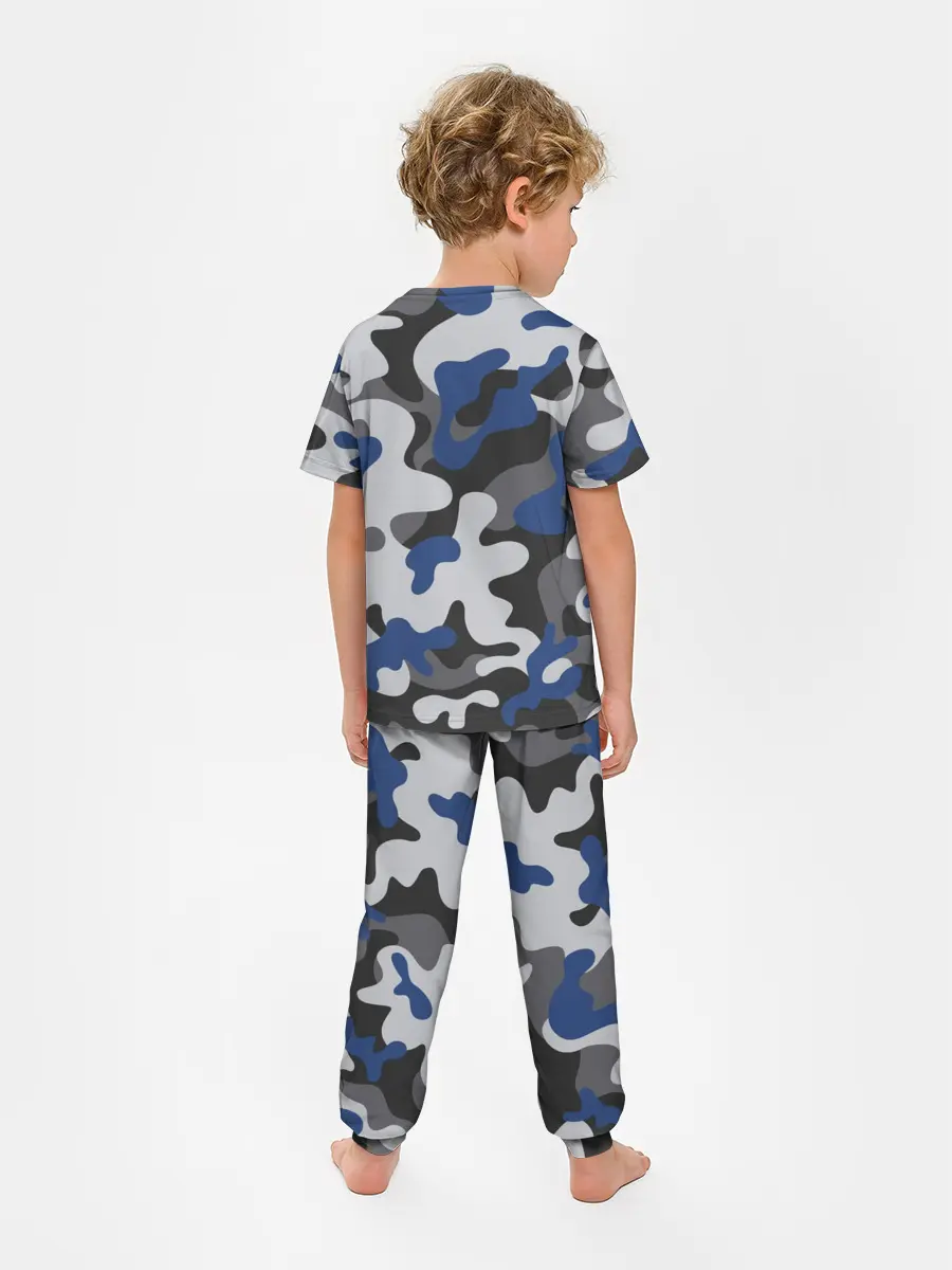 Детская пижама с брюками / Камуфляж