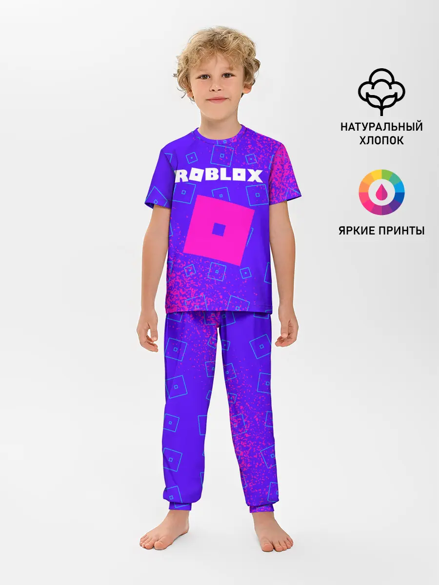 Детская пижама с брюками / ROBLOX / РОБЛОКС