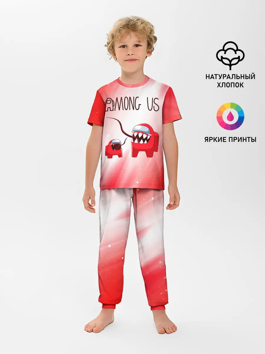 Детская пижама с брюками / AMONG US - Impostor + Mini