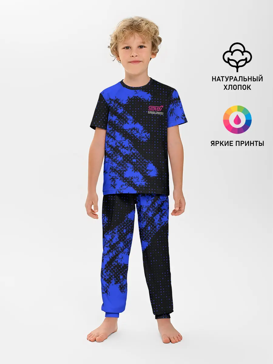 Детская пижама с брюками / SUBARU STI | СУБАРИСТ