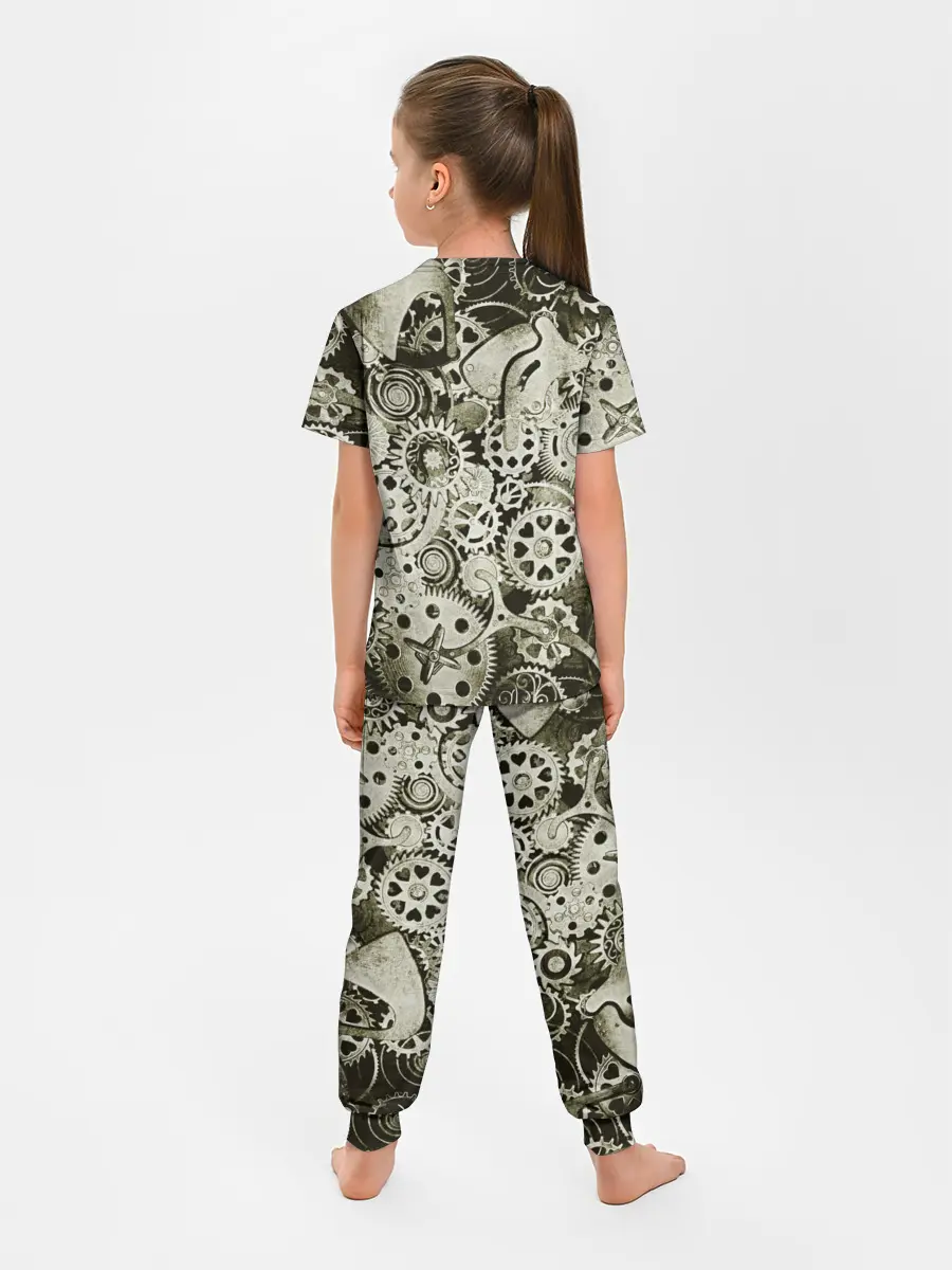 Детская пижама с брюками / Стимпанк Сова