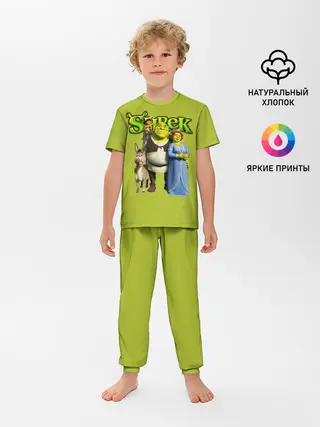 Детская пижама с брюками / Шрек/Shrek