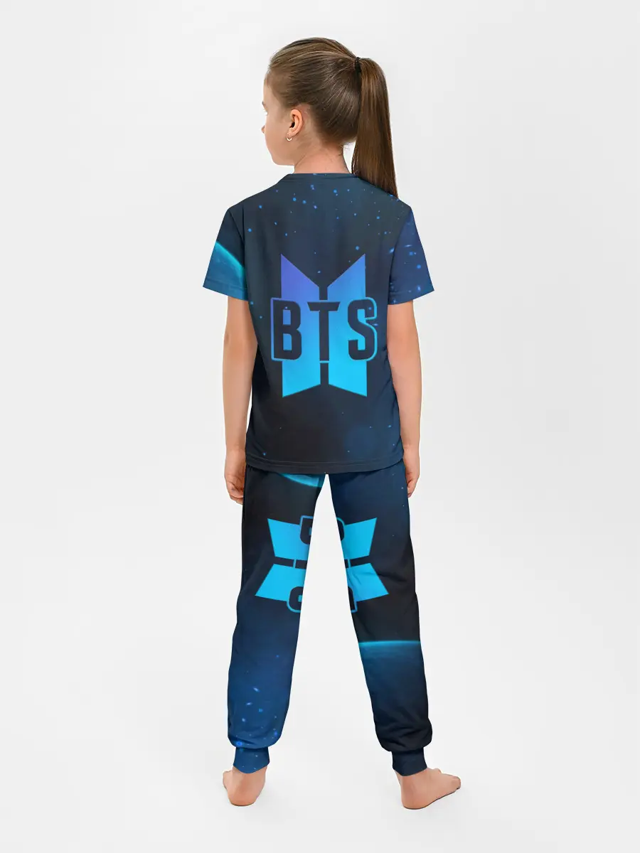 Детская пижама с брюками / BTS | БТС | ЛОГО