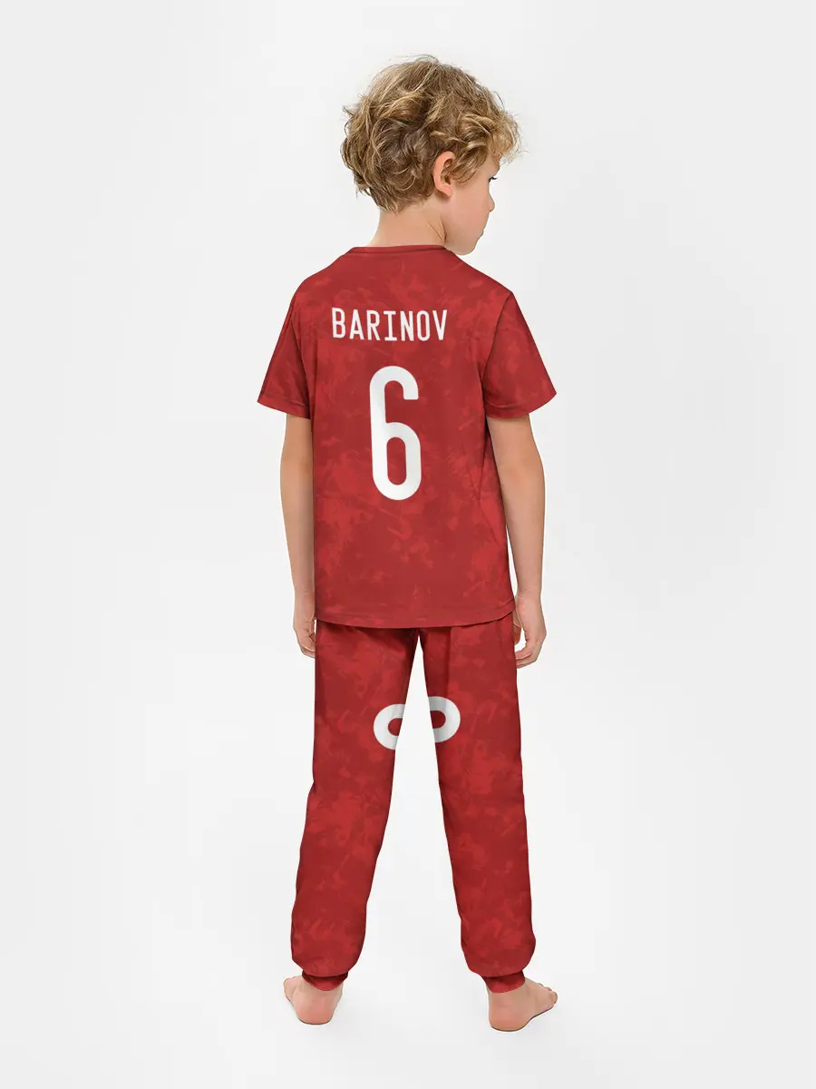 Детская пижама с брюками / Баринов форма сборной России