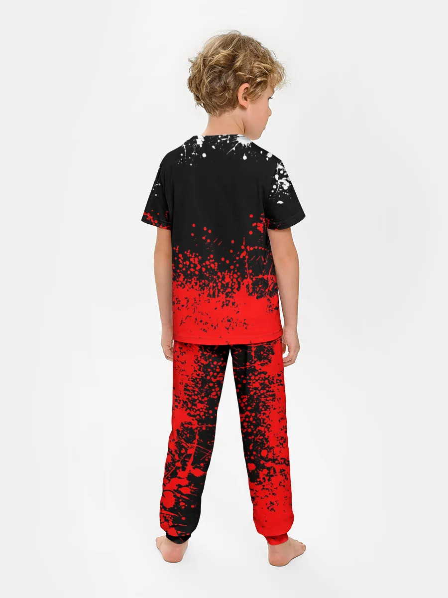 Детская пижама с брюками / Берсерк: Брызги красок.
