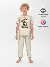Детская пижама с брюками / Обезьяна космонавт