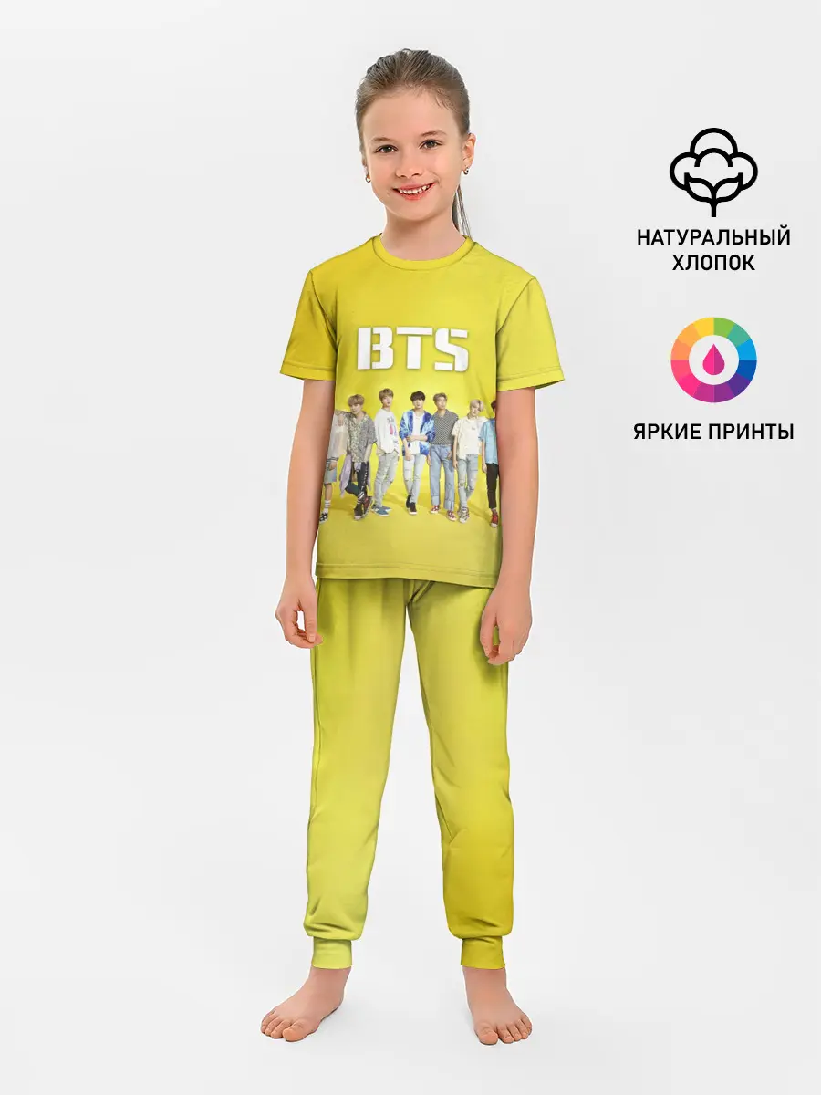 Детская пижама с брюками / BTS