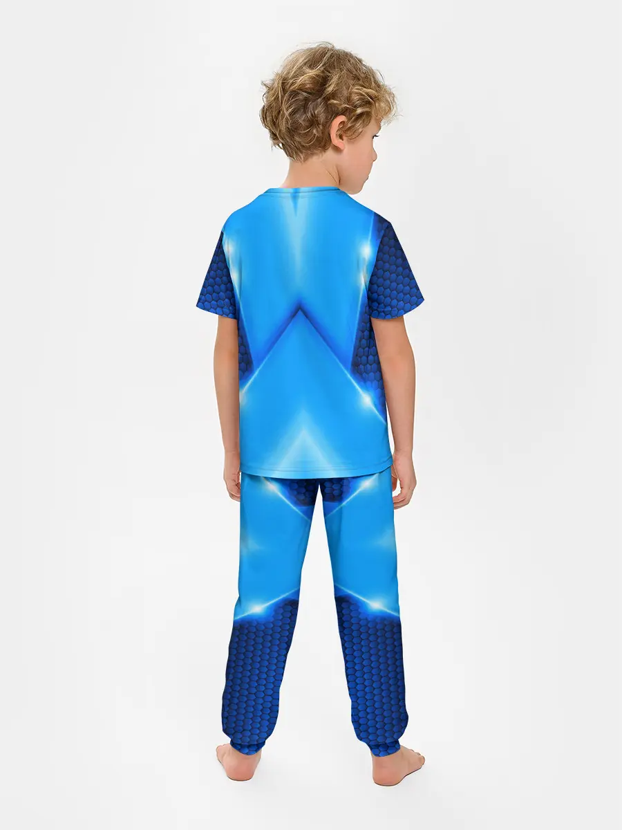 Детская пижама с брюками / Mercedes car sport SKY