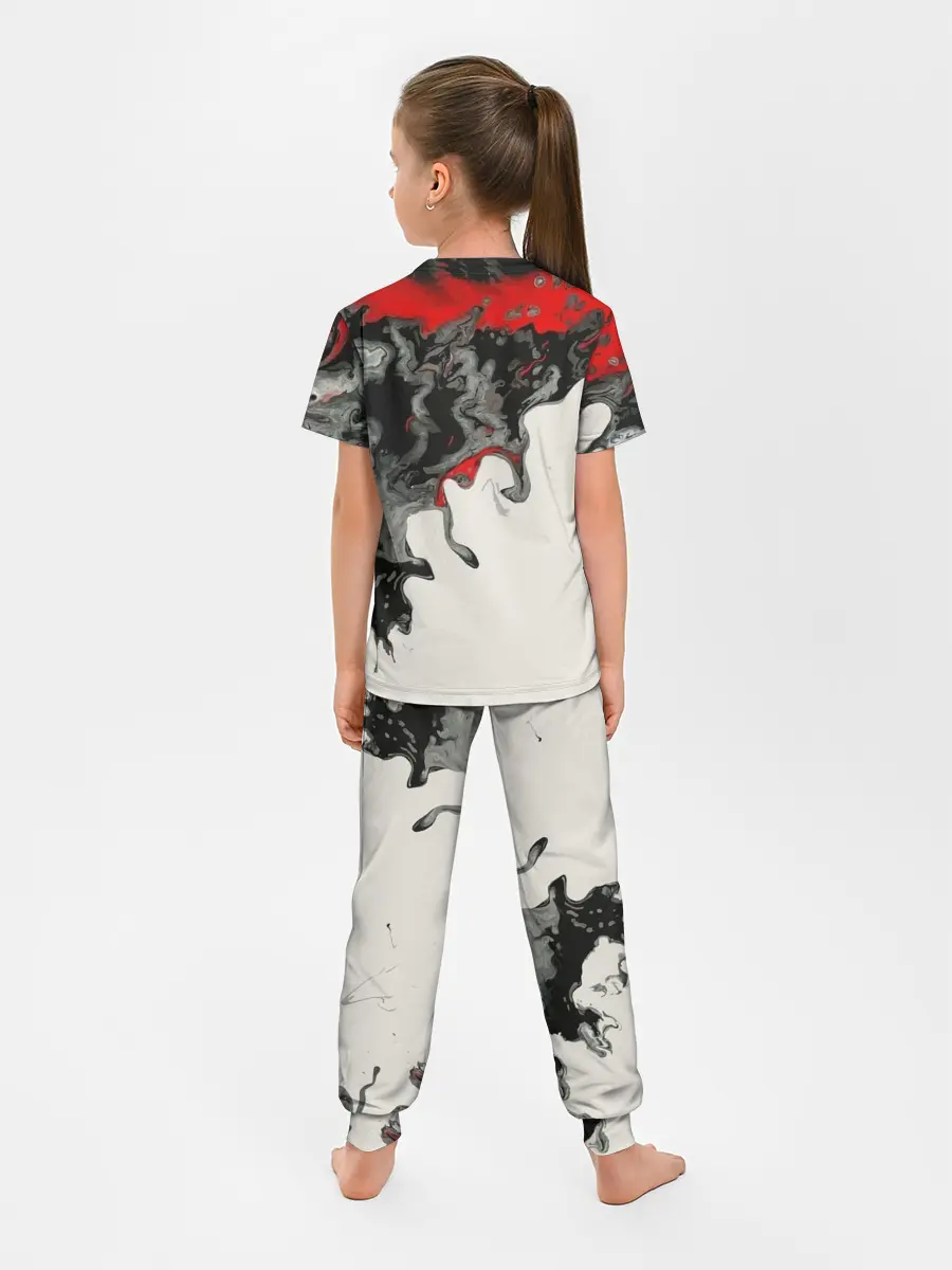 Детская пижама с брюками / Abstraction