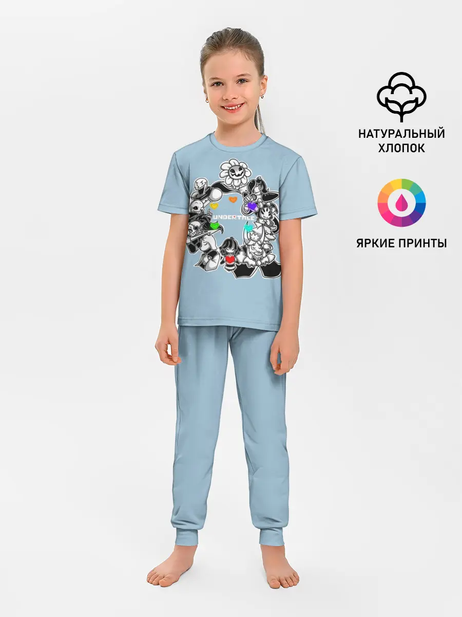 Детская пижама с брюками / Undertale