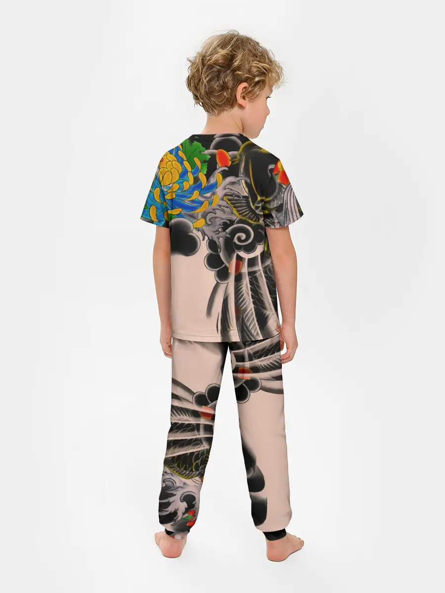 Детская пижама с брюками / Dsquared tattoo