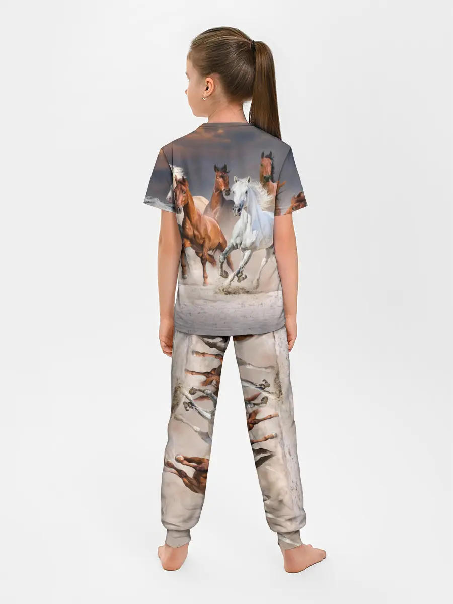 Детская пижама с брюками / Табун