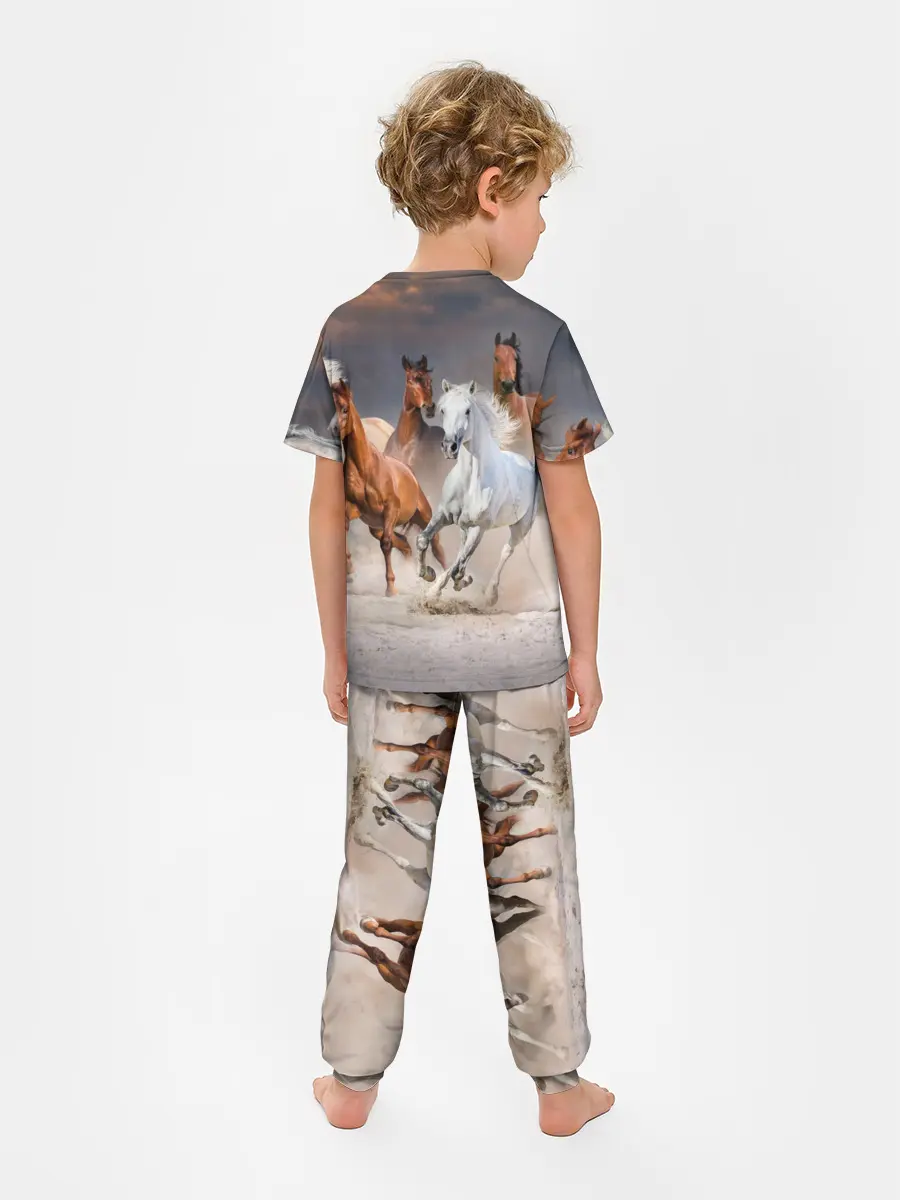 Детская пижама с брюками / Табун