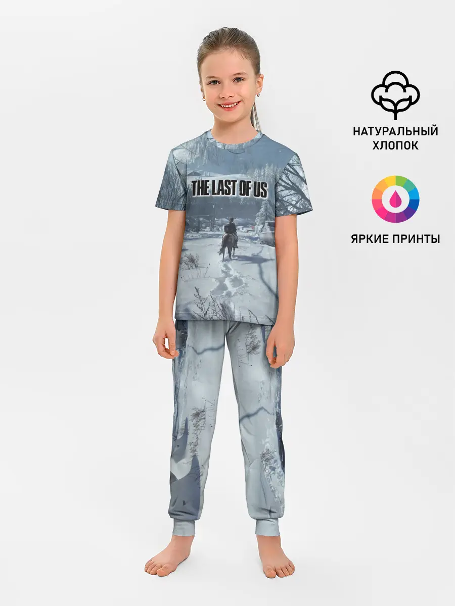 Детская пижама с брюками / Элли в деревне