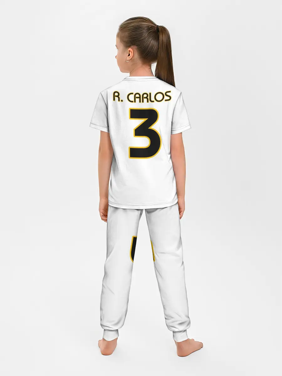 Детская пижама с брюками / Р. Карлос | футболка Реала