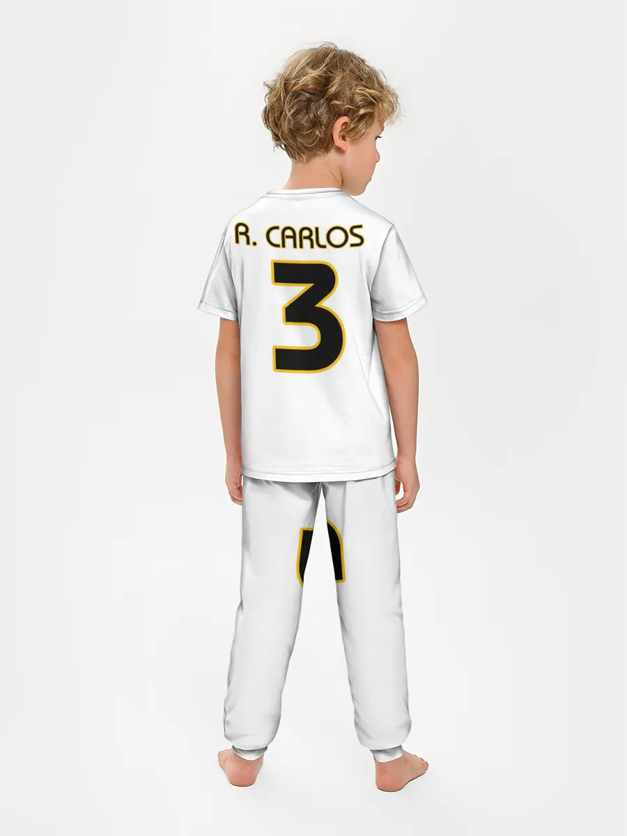Детская пижама с брюками / Р. Карлос | футболка Реала