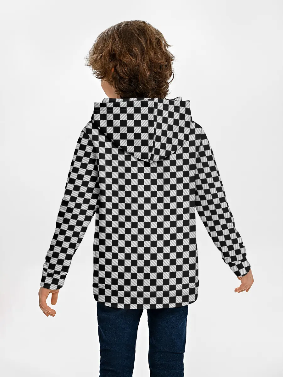 Детское худи / Checkerboard Color