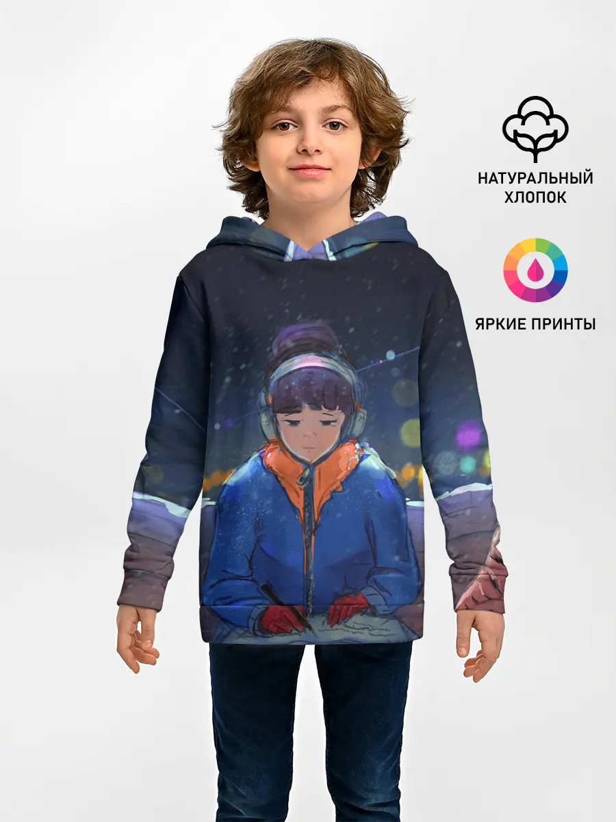 Детское худи / Зима
