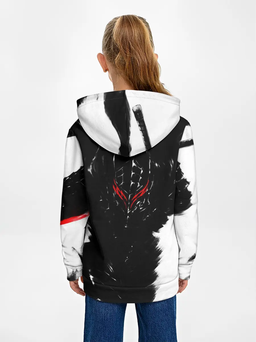 Детское худи / БЕРСЕРК ч/б