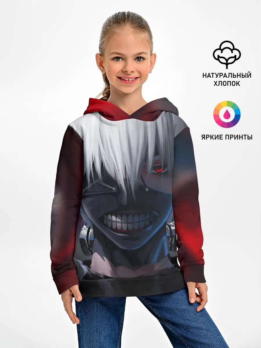 Детское худи / TOKYO GHOUL | ТОКИЙСКИЙ ГУЛЬ