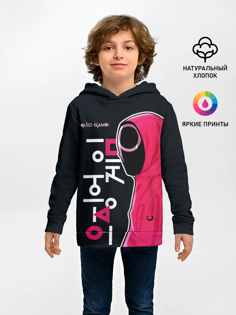 Детское худи / Squid game - guard