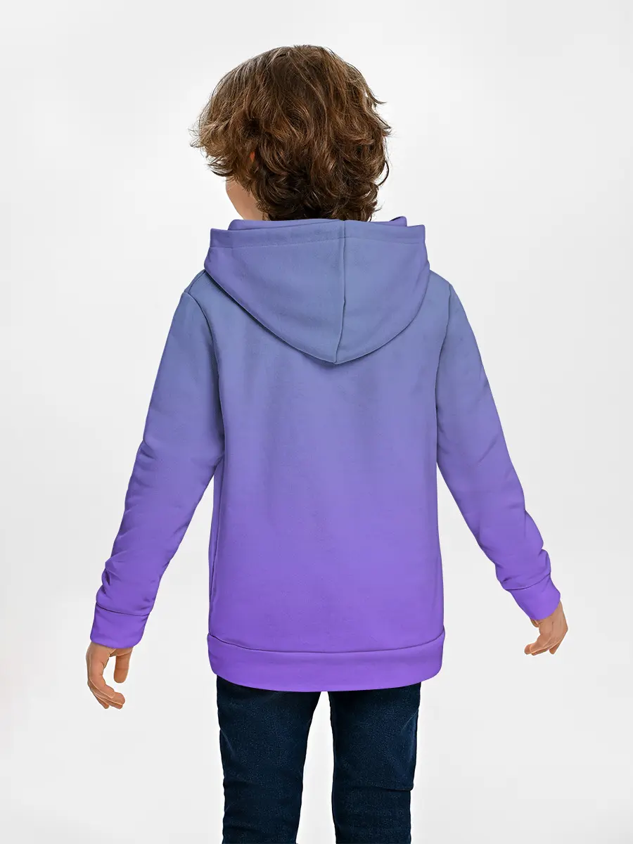 Детское худи / Рыбы и цветы